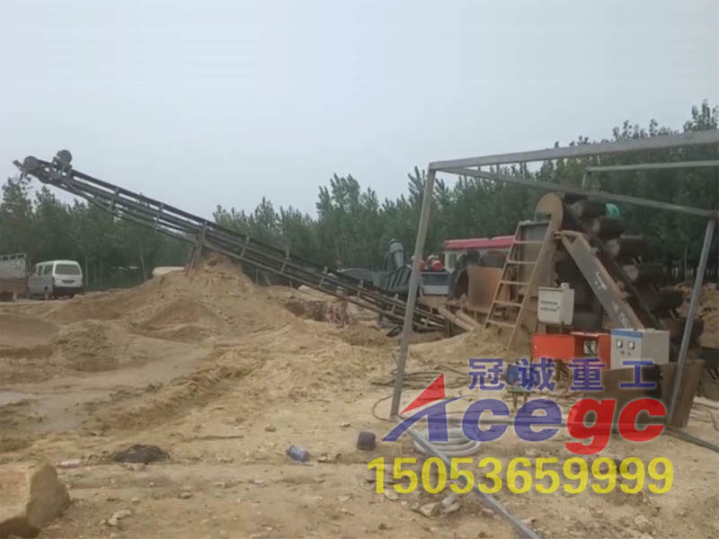 平度洗沙+細沙回收設備