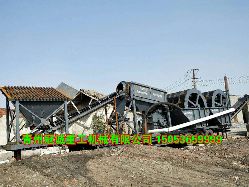 移動洗沙回收一體設備 移動洗沙回收一體設備